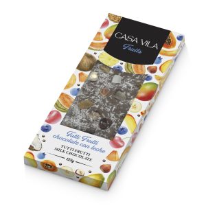 Casa Vila Toppings Tutti Frutti con 
chocolate con leche
 125gr