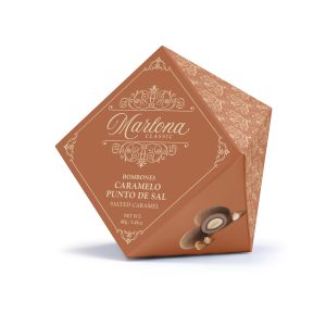 Bombones Marlona Caramelo con un punto de sal Origami 40gr