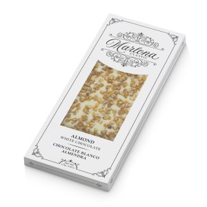 Marlona Chocolate Toppings con almendra y chocolate blanco 125gr