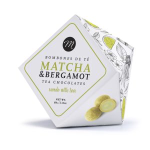 Bombones Marlona Matcha con Bergamota Origami 60gr