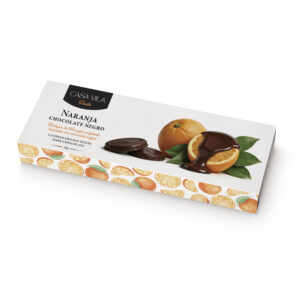 Rodanxes de taronja amb xocolata negra 150 g